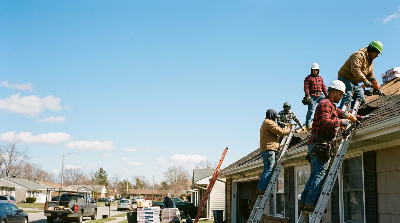 Roofing in Spencer, IN near me